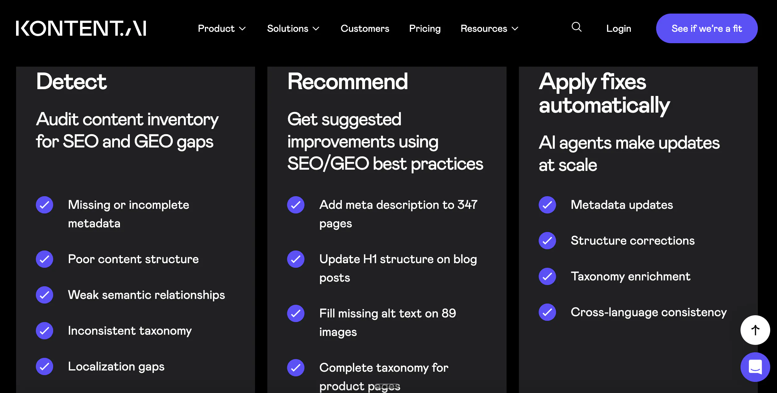 kontent.ai seo geo agents
