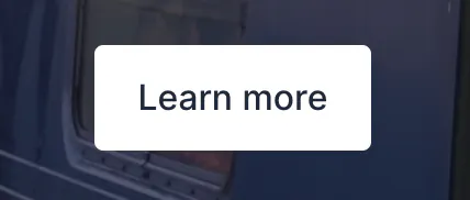 A screenshot of a white, rectangular button that says, "Learn more" and represents a single atom in an atomic design system.