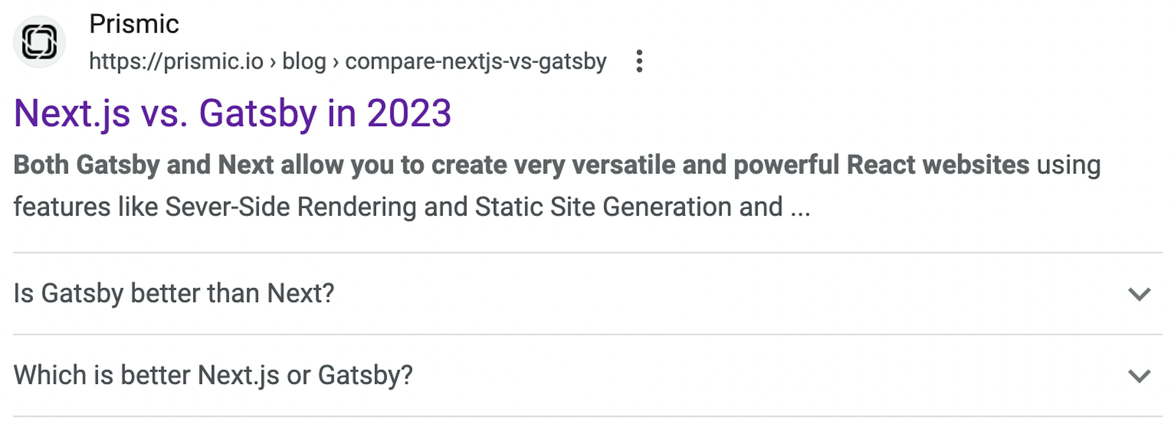 Structured Data Example for Blog Post