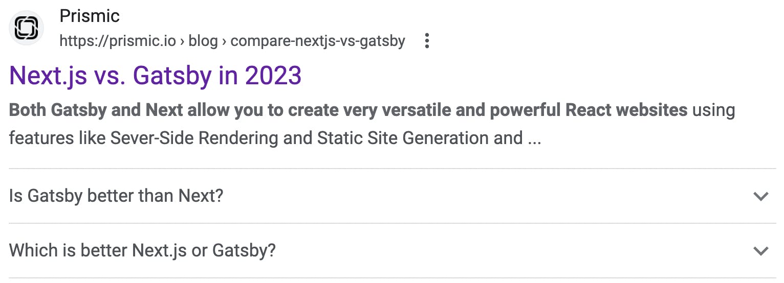Structured Data Example for Blog Post