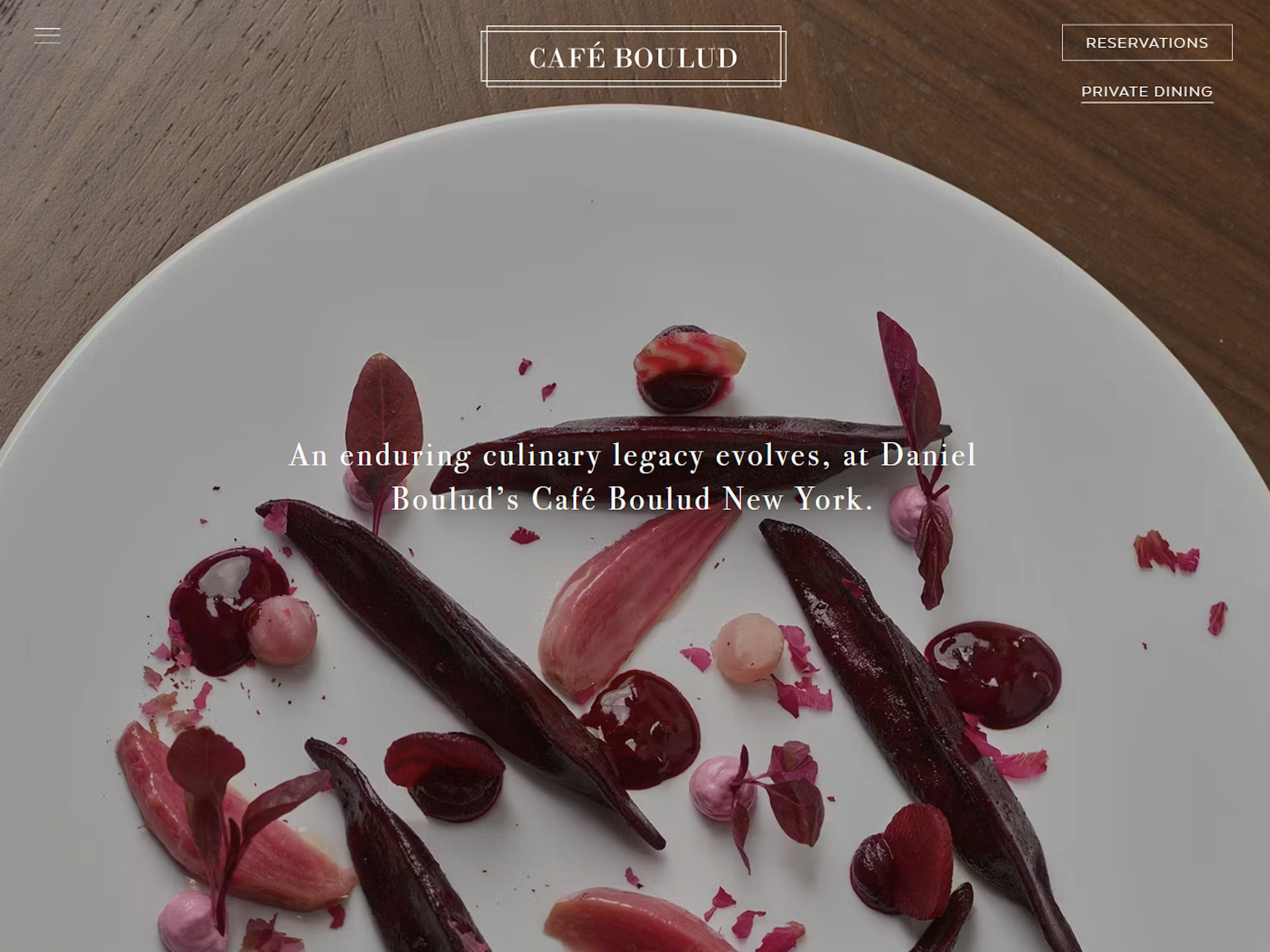 Café Boulud NYC screenshot