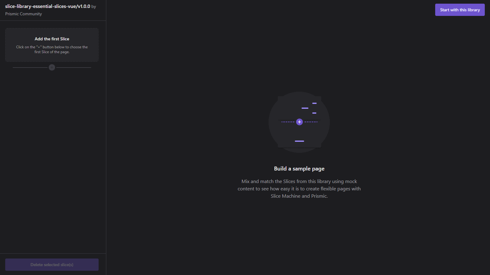 A gif previewing the Slice Playground, a place where you can drag and drop Slices, while previewing what they look like.