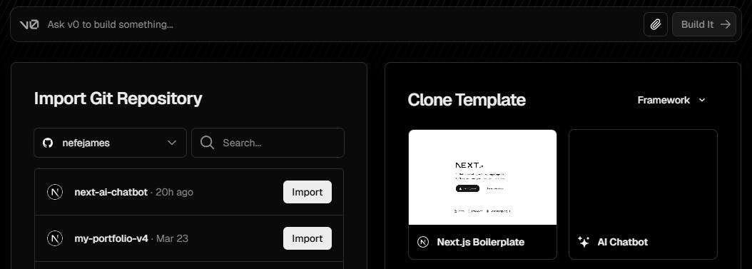 An image of deploying app to GitHub