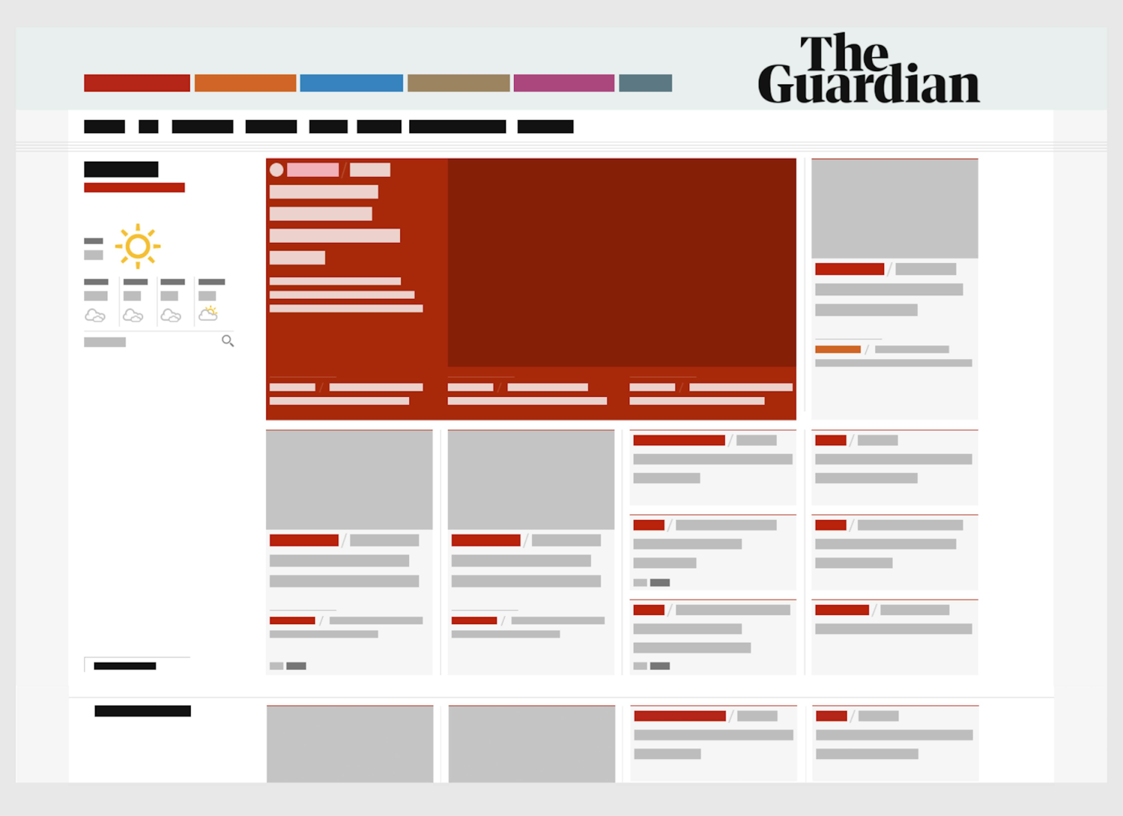 guardian style guide - brand visuals example