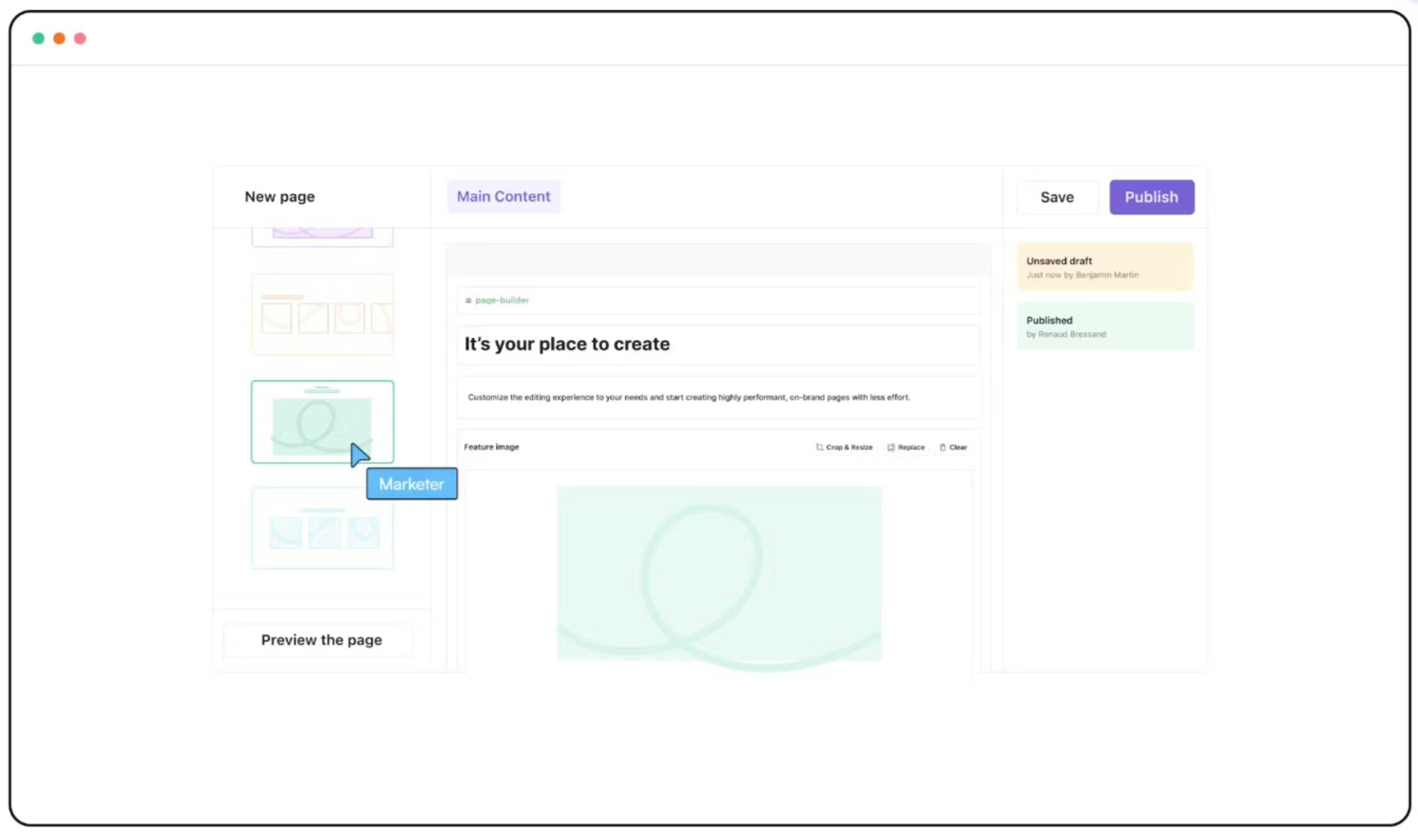 Image of CMS wireframe