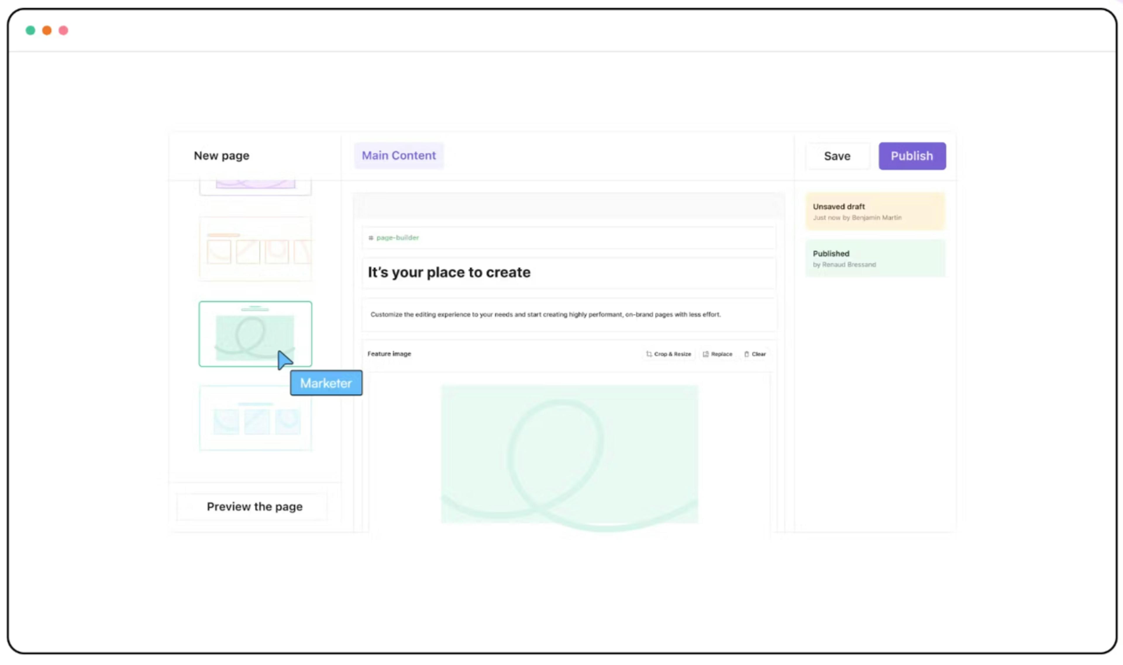 Image of CMS wireframe