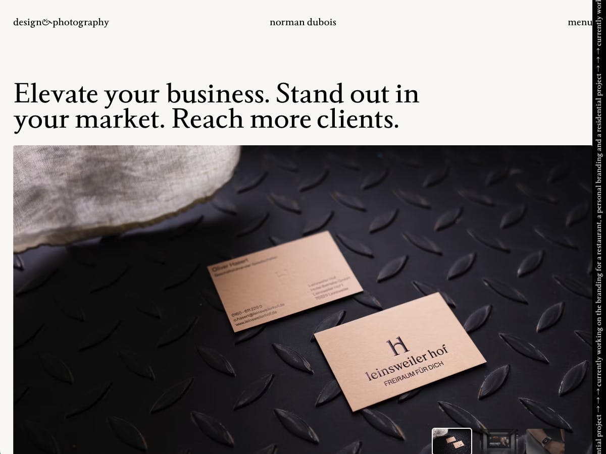 Norman Dubois website