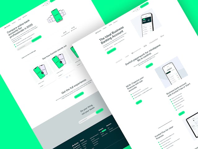 Kontist Customer Website