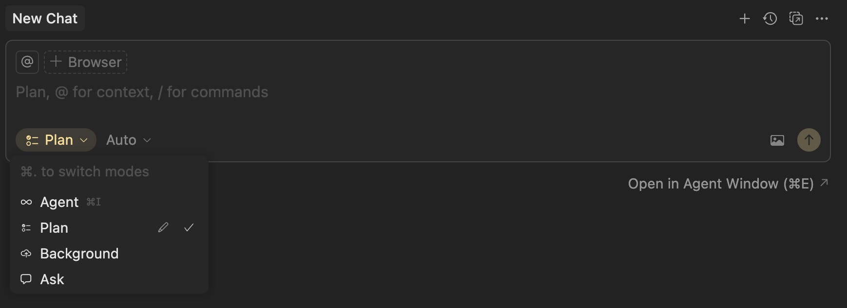 Image of Cursor plan mode