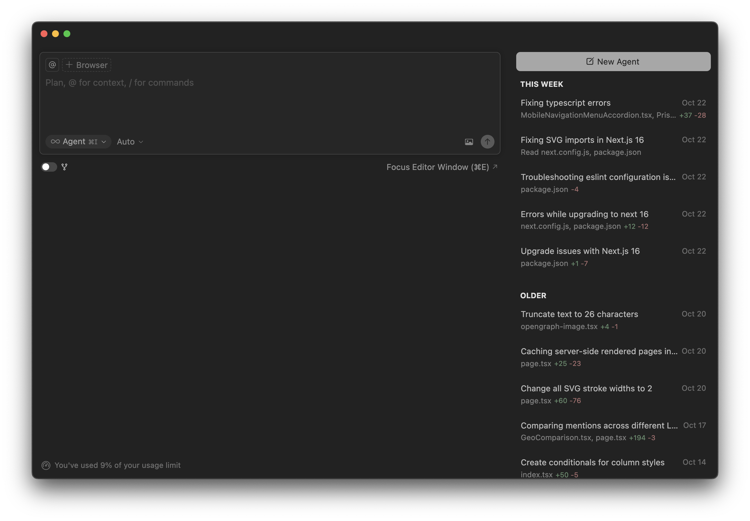 Image of Background Agent in Cursor
