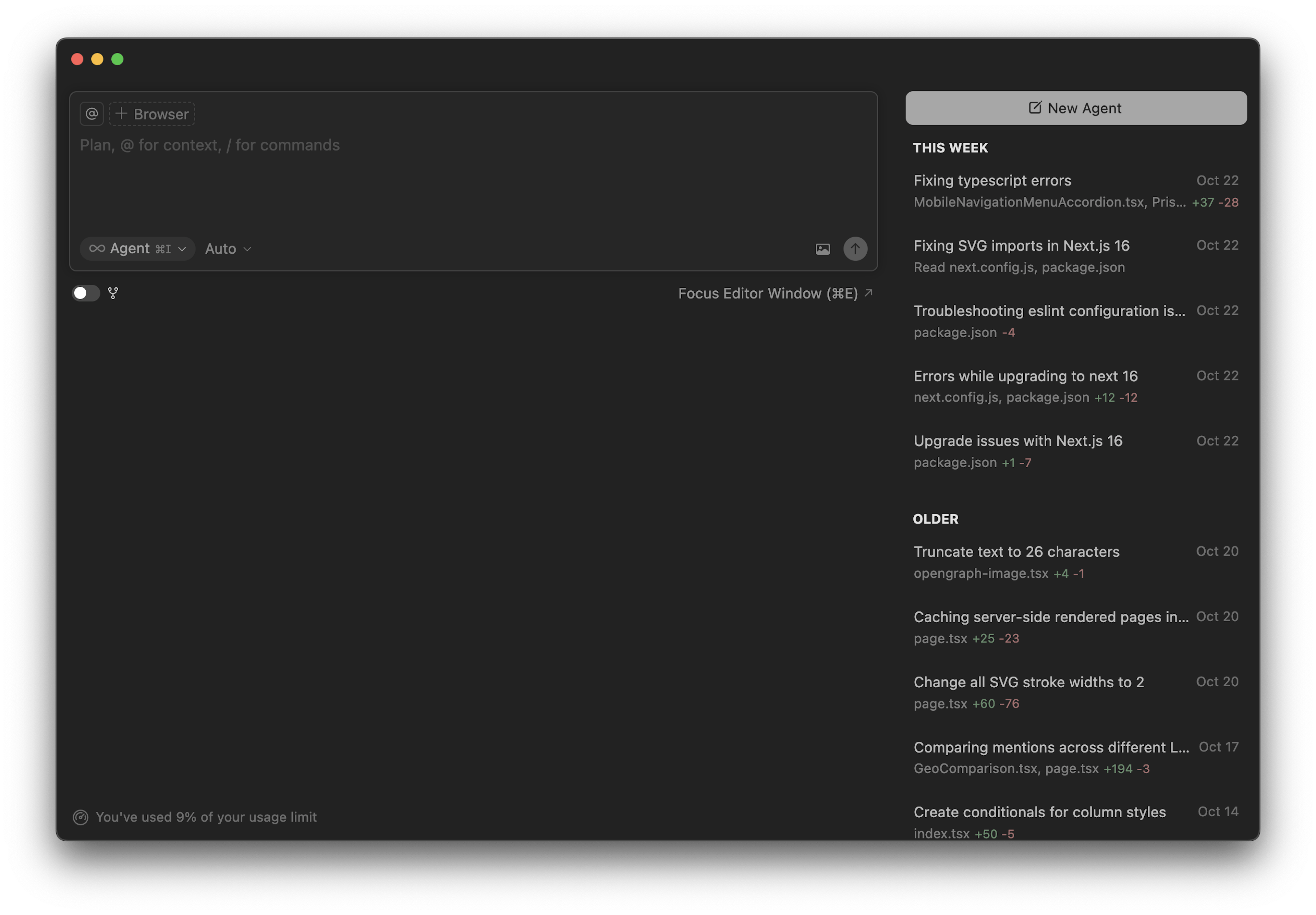 Image of Background Agent in Cursor