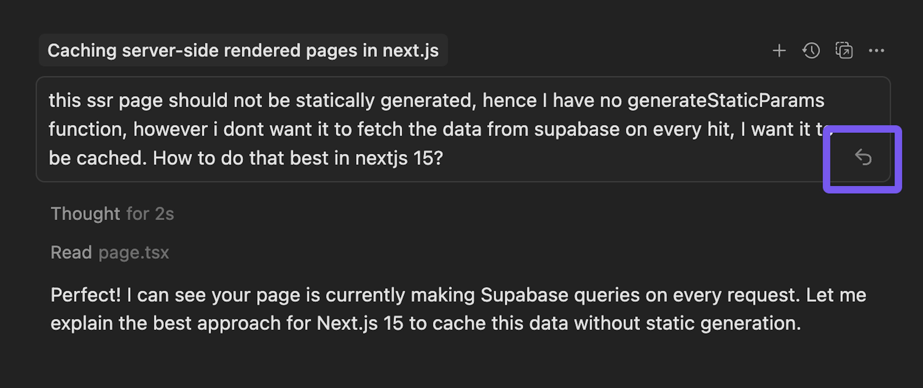 An image of edits in Cursor