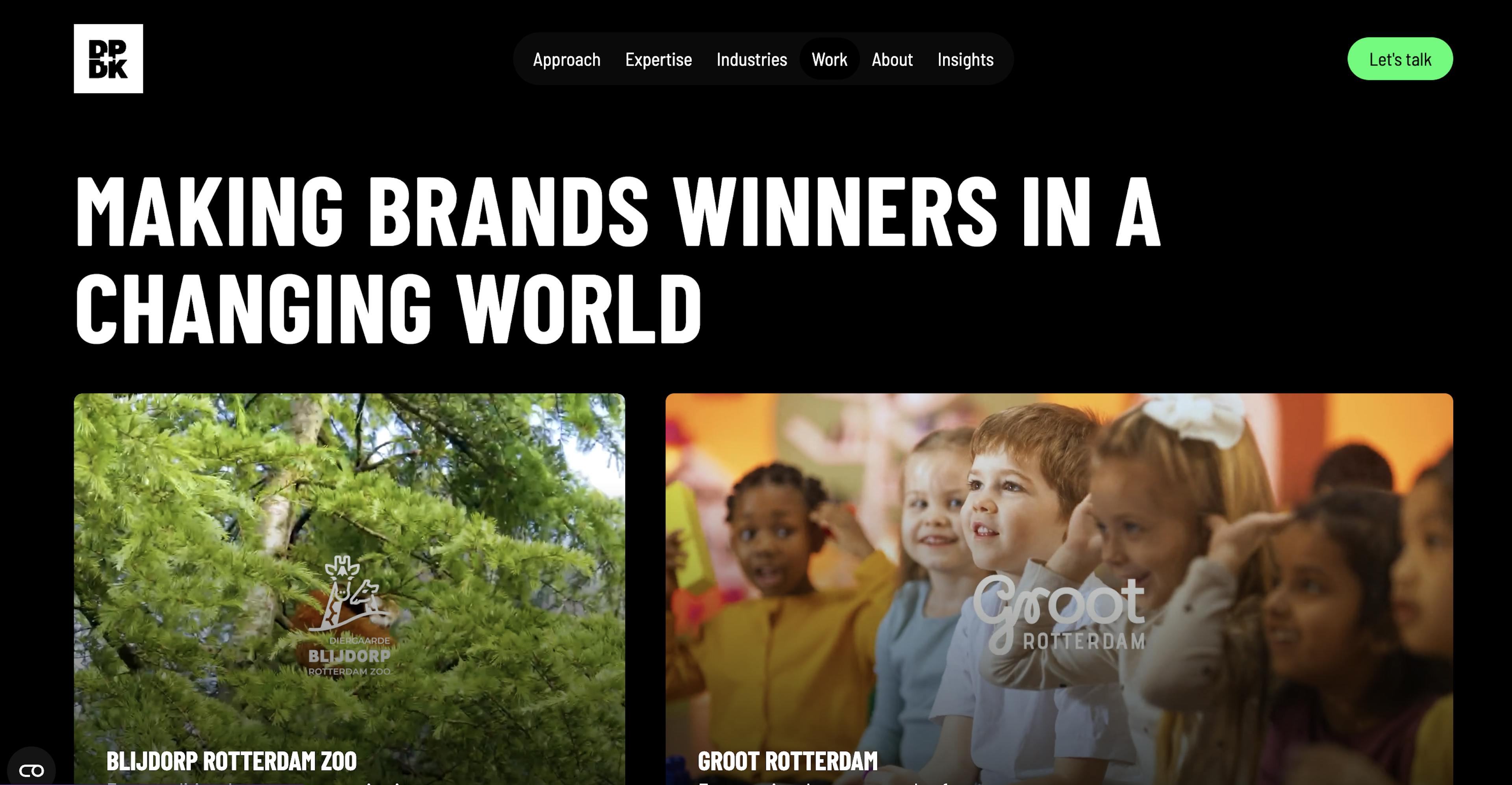 An image of DPDK homepage