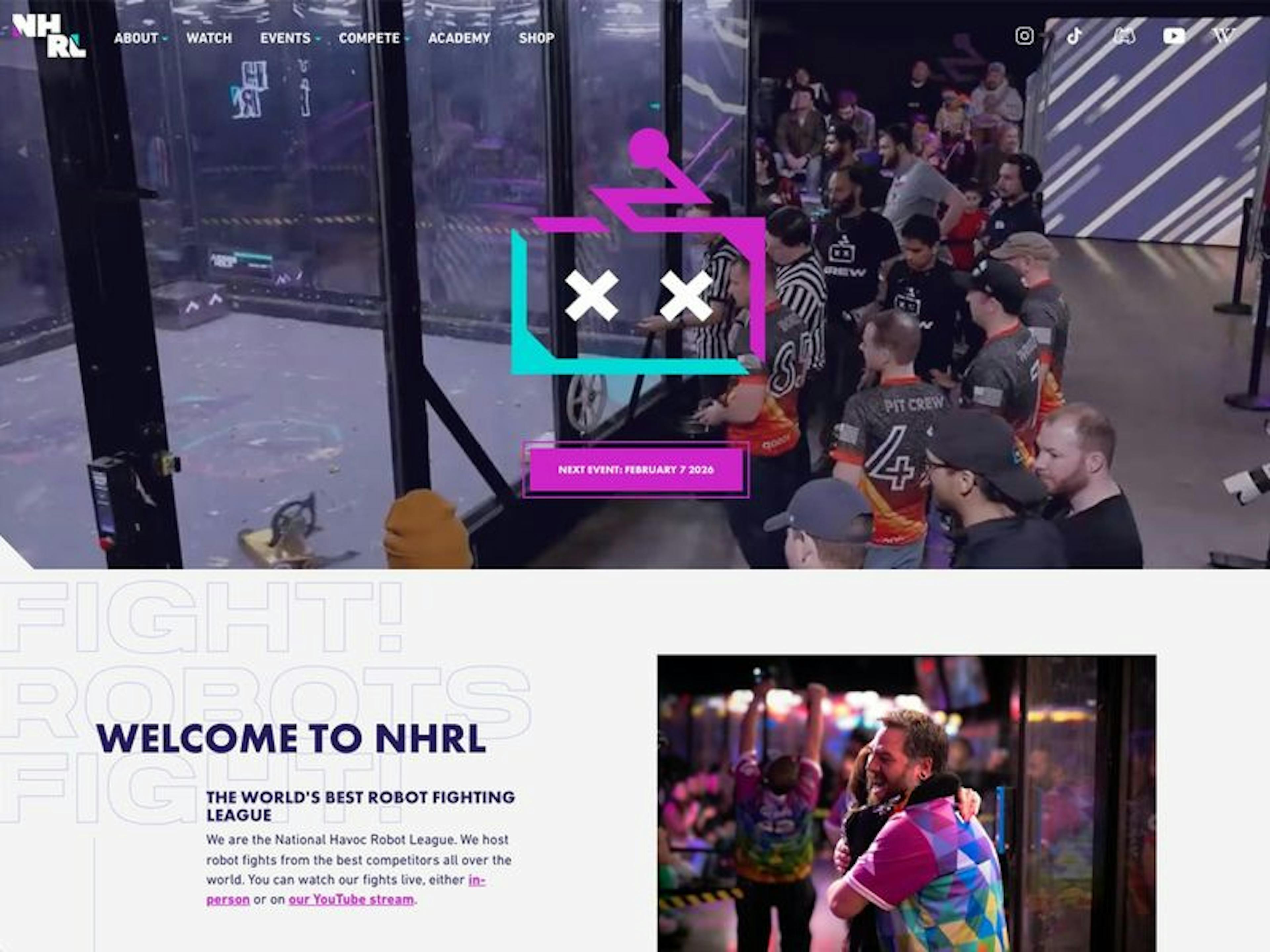 NHRL screenshot