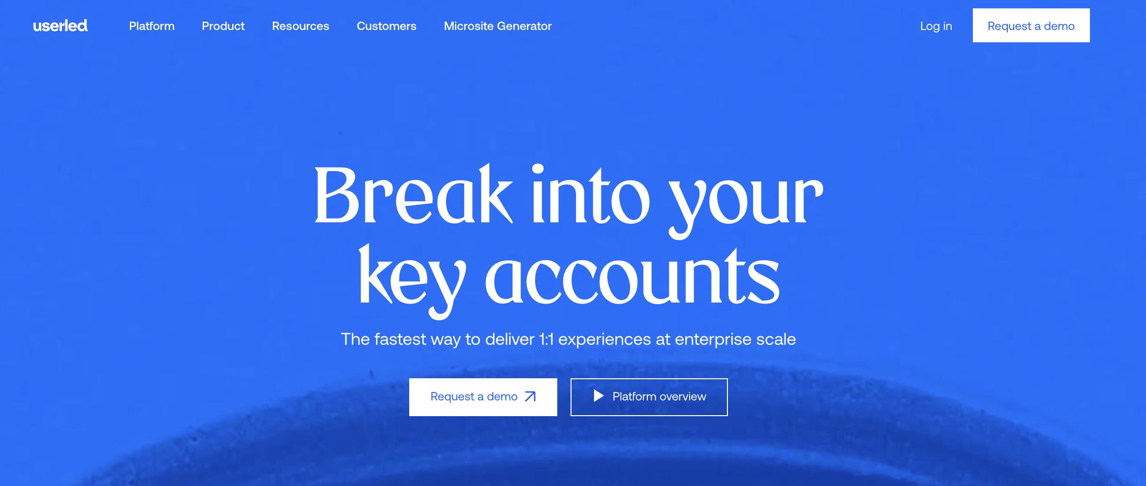 UserLed 1:1 ABM tool