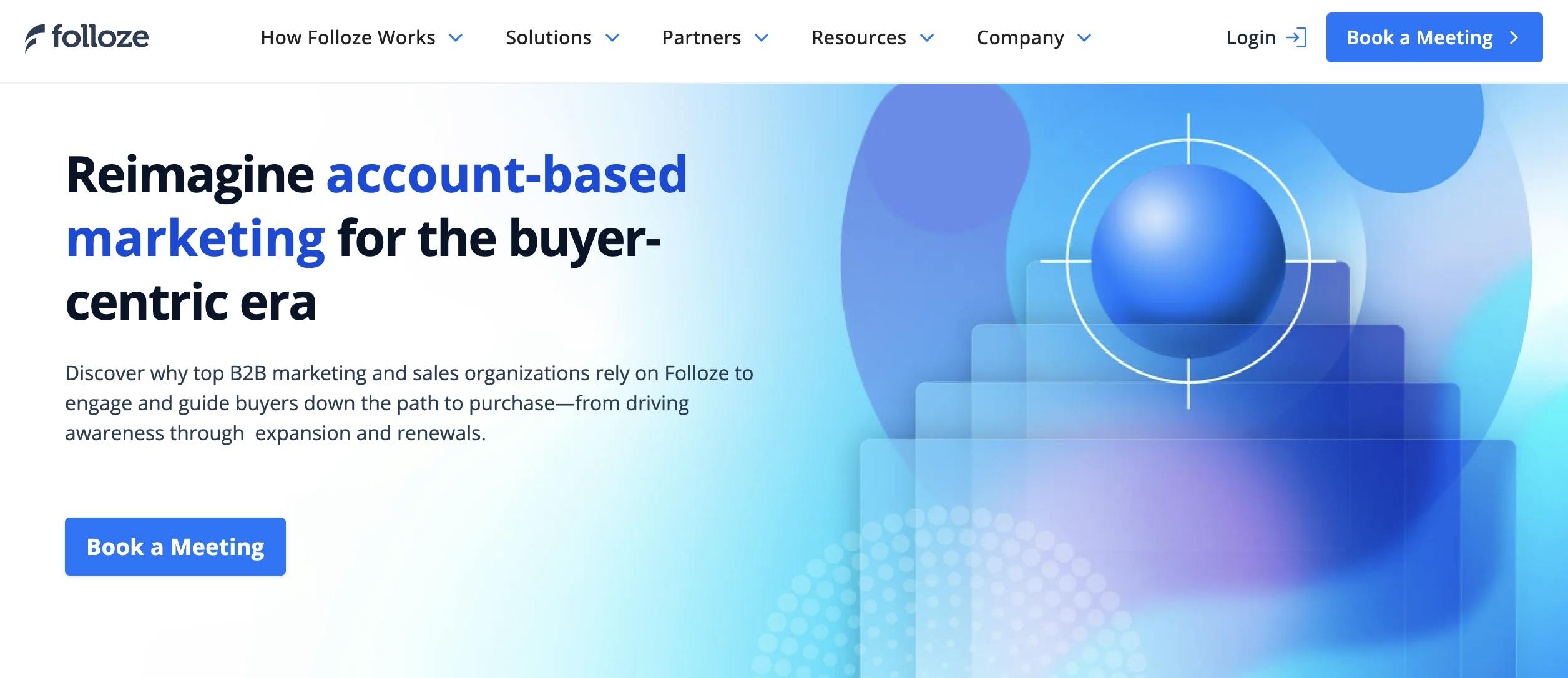 Folloze account based marketing tool