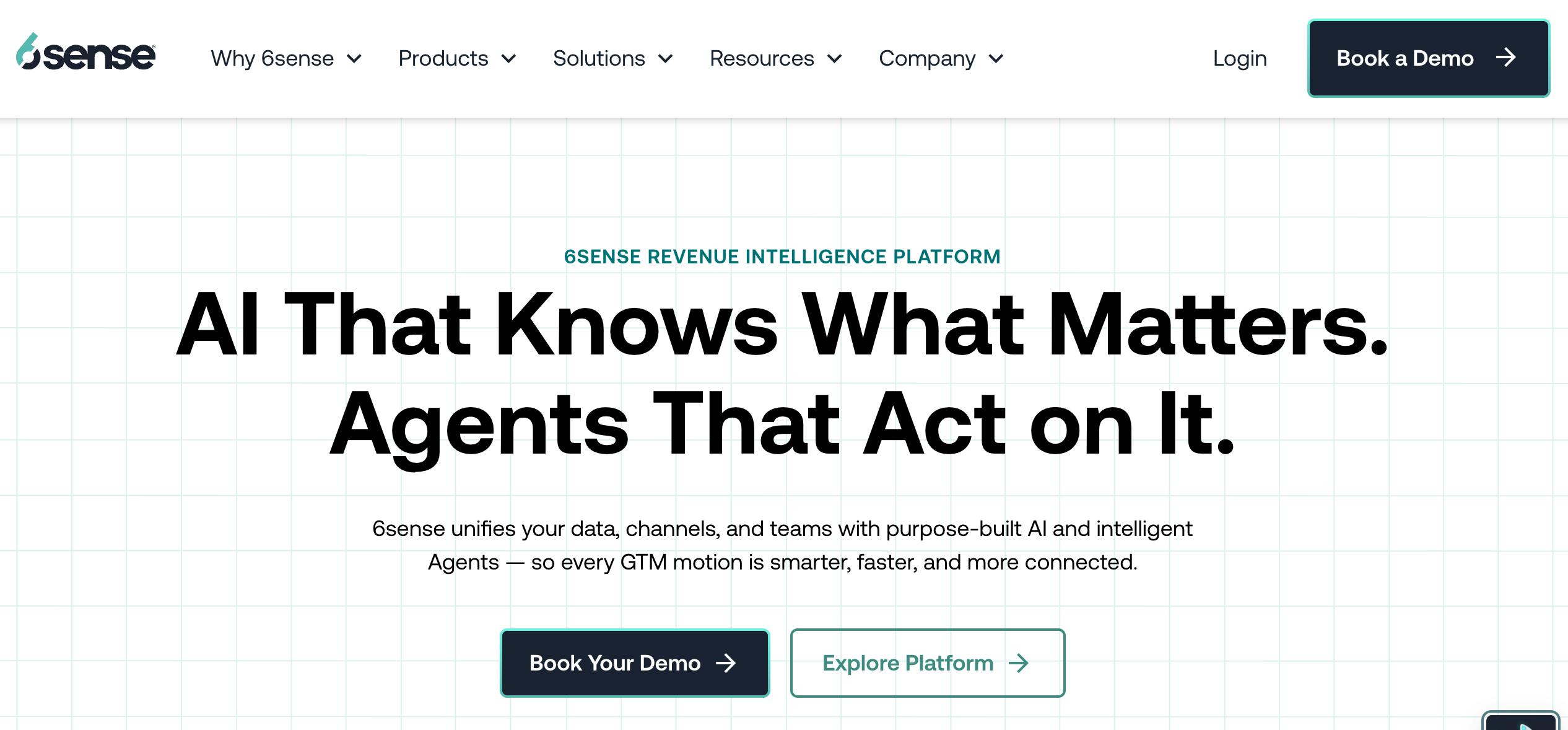 6sense account based marketing platform