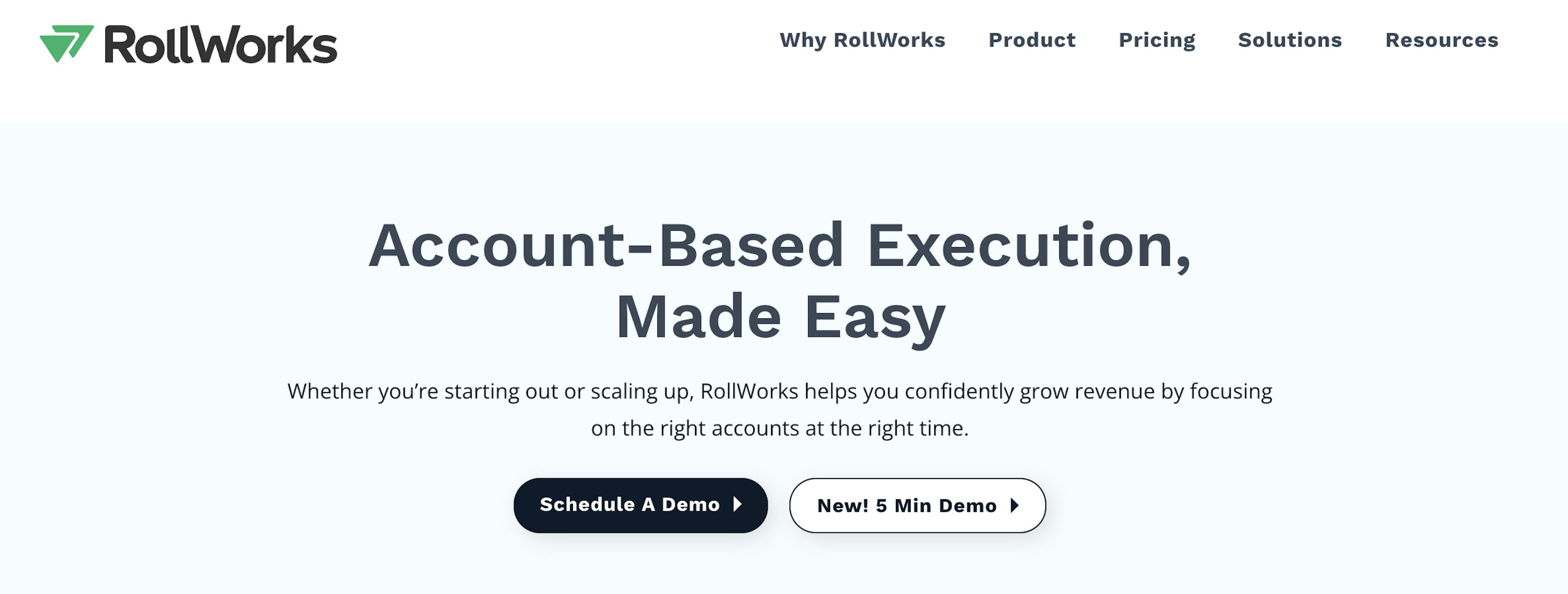Rollworks abm platform