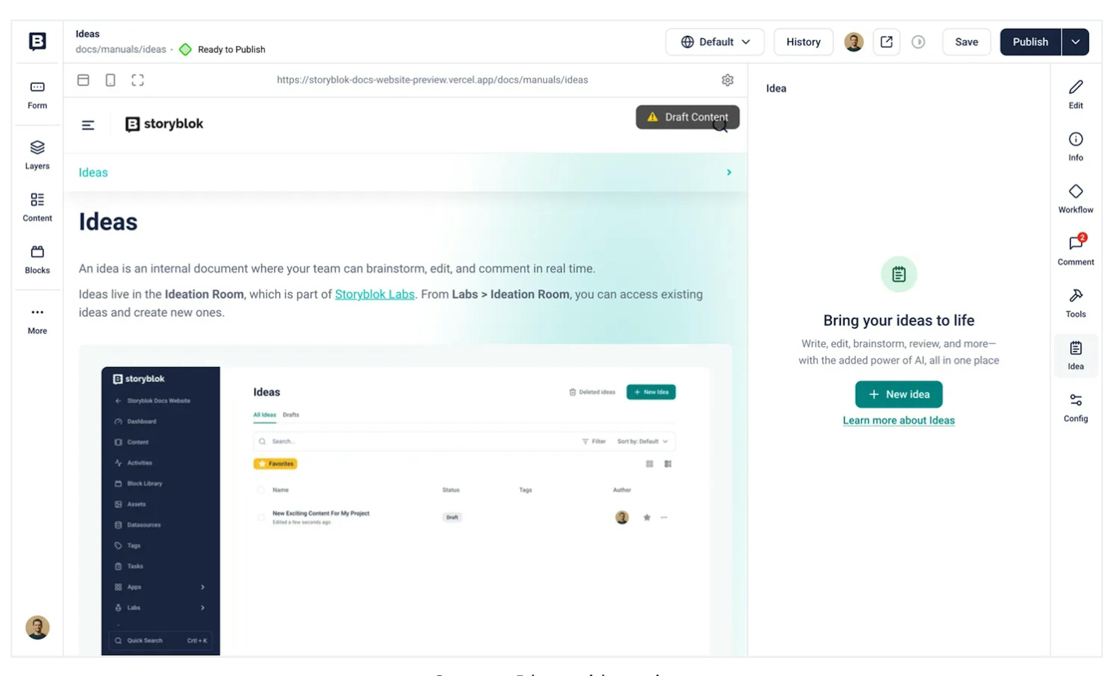 Image of Storyblok Ideation Room