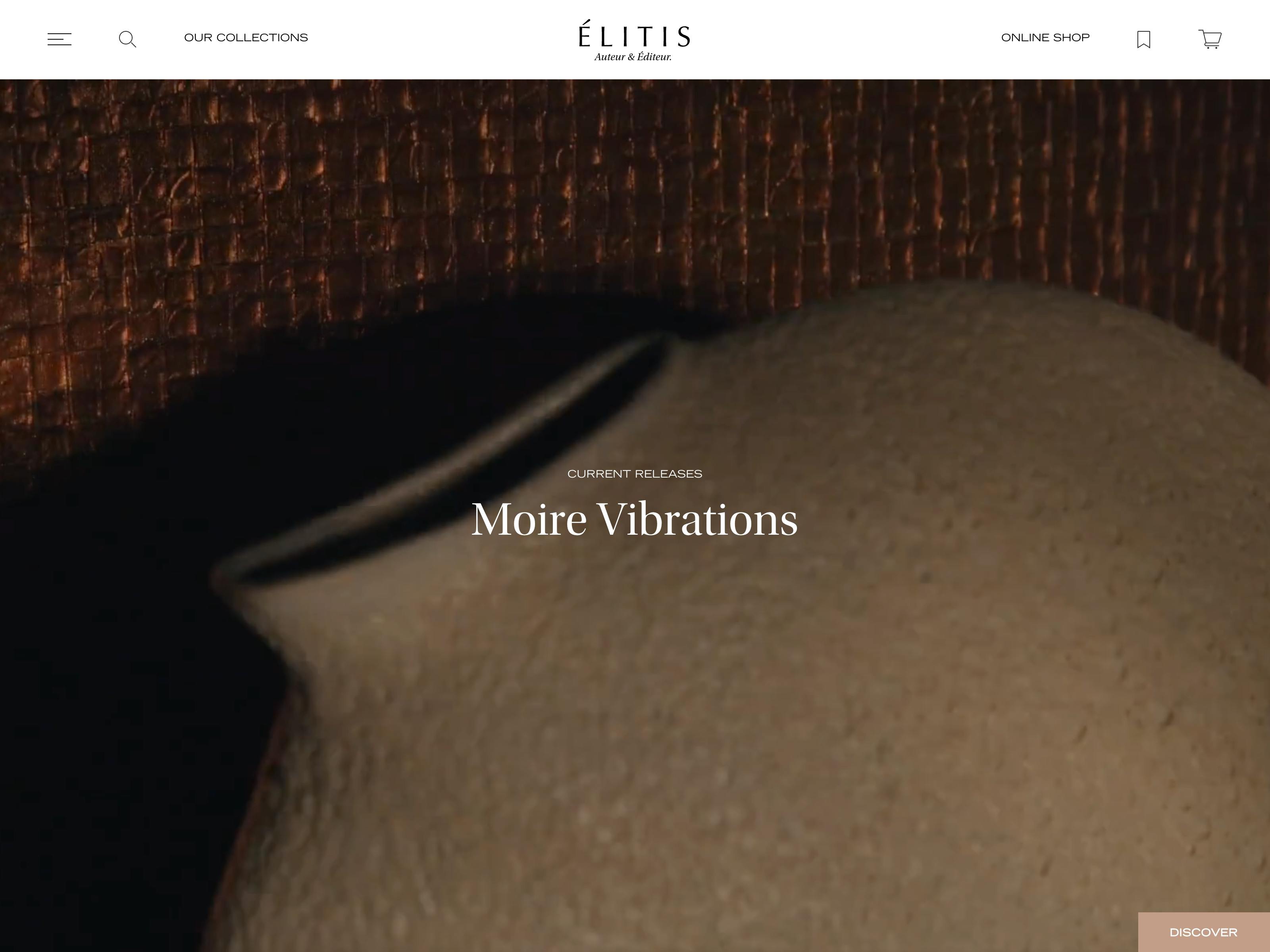 Elitis website