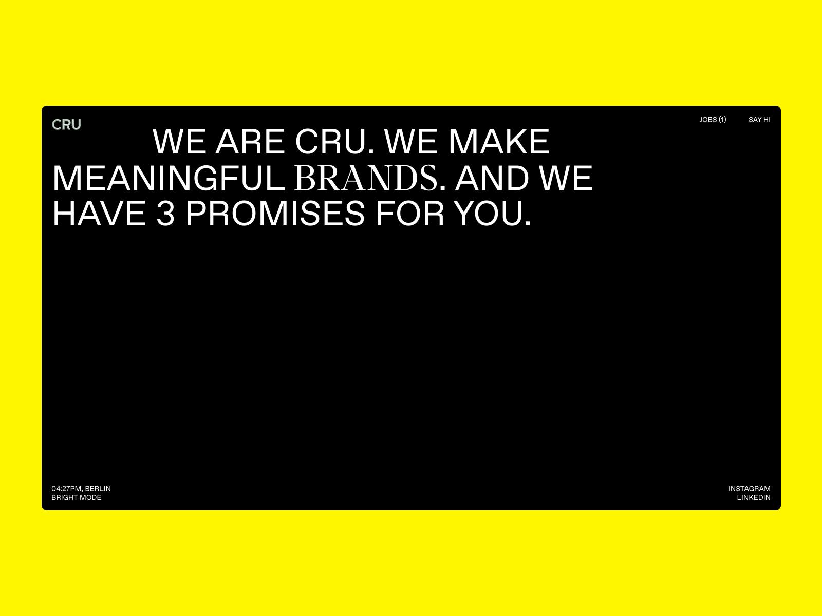 CRU