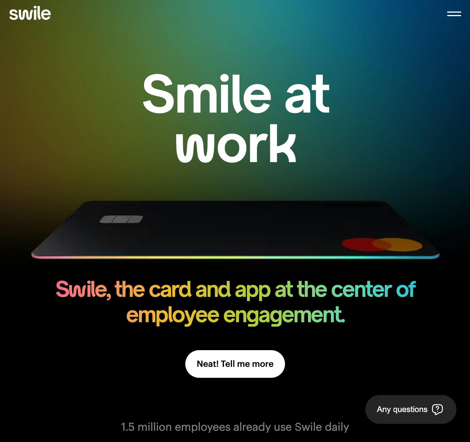 Swile website