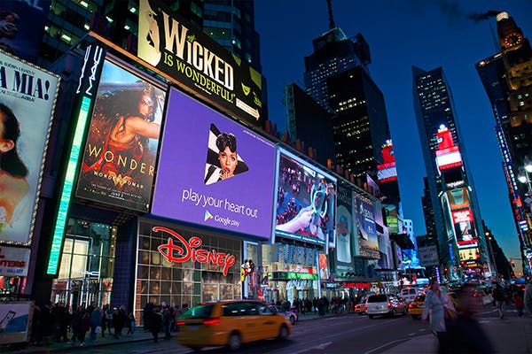 An image of Times Square