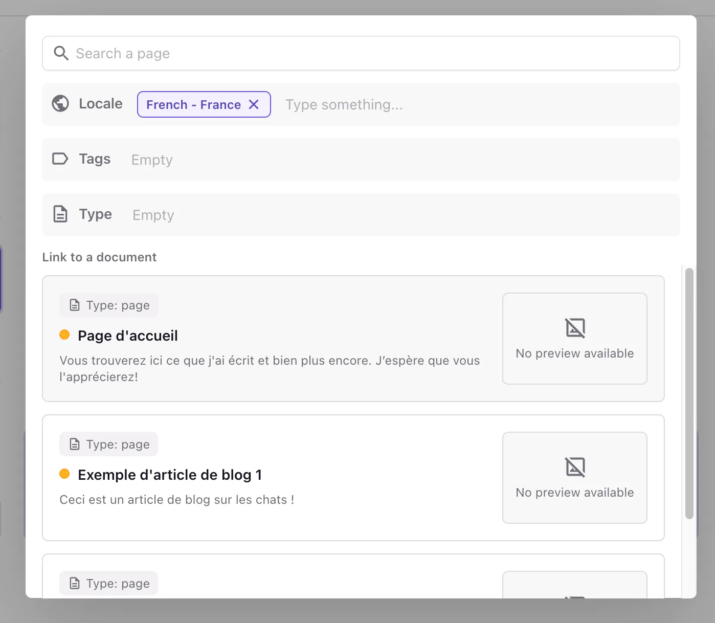 An image showing how to link documents.
