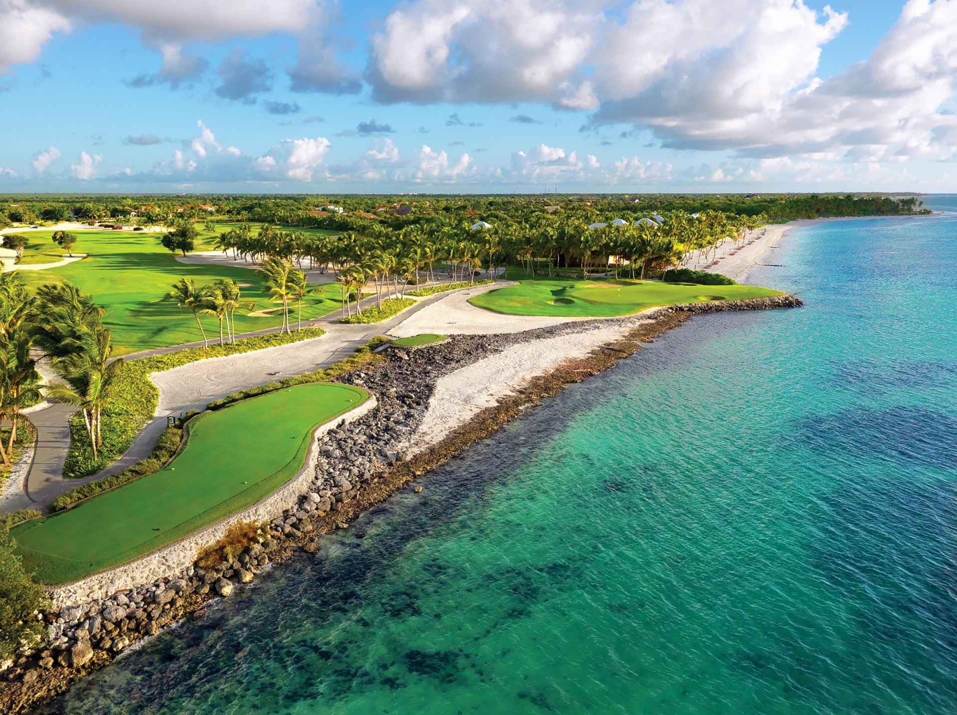 La Cana Golf Club campo vista aérea