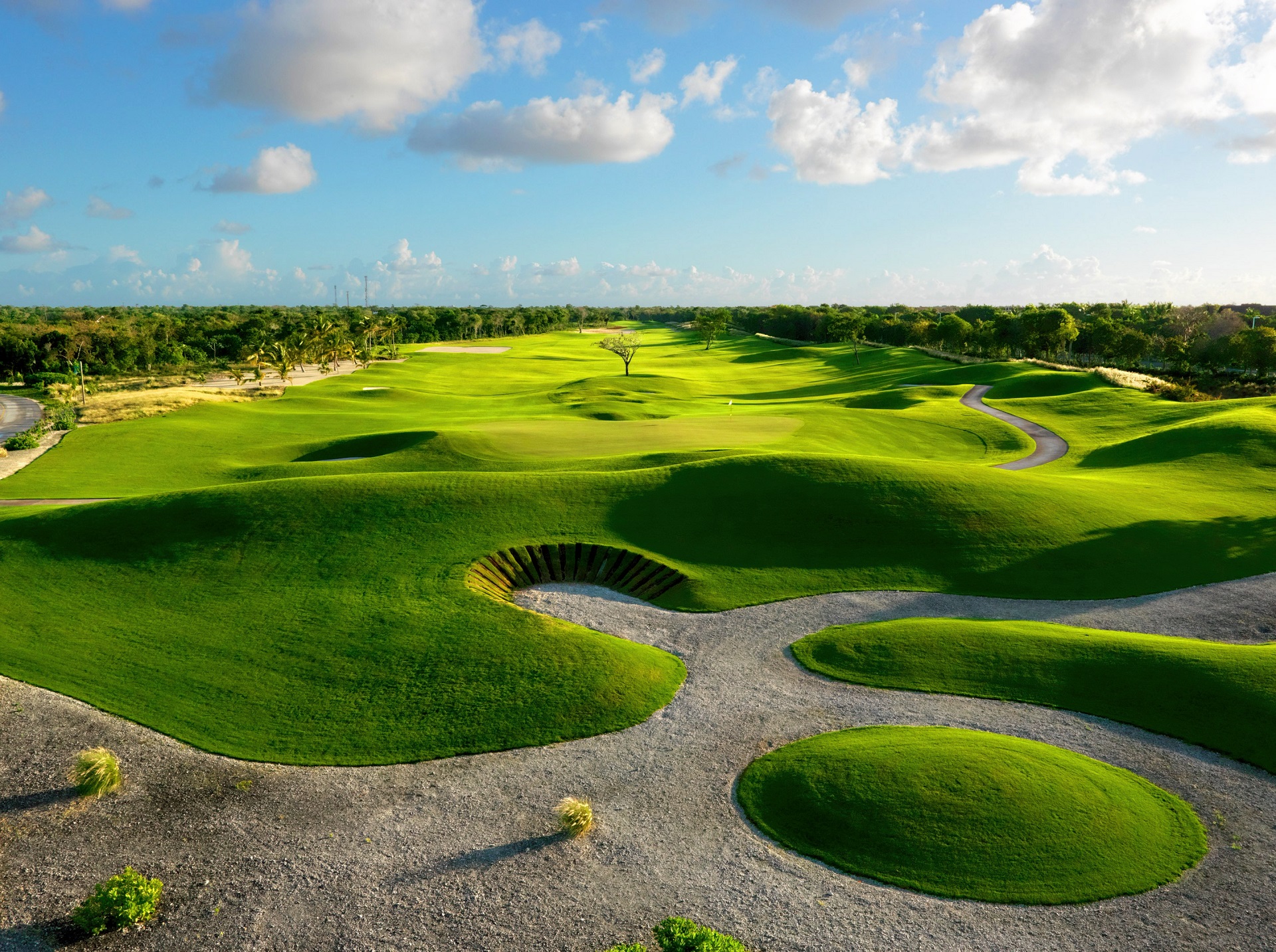 La Cana Golf Club clubhouse Punta Cana Resort
