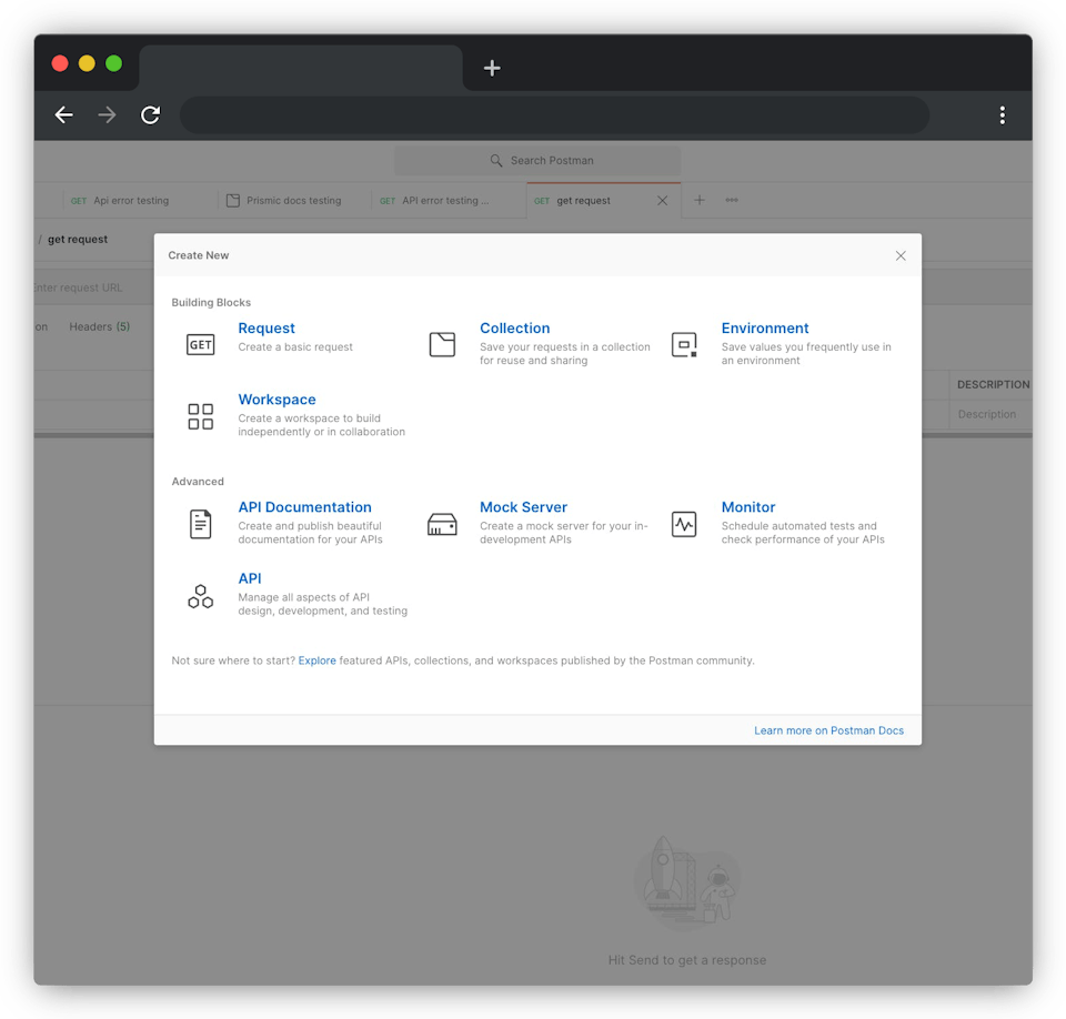 GET request window