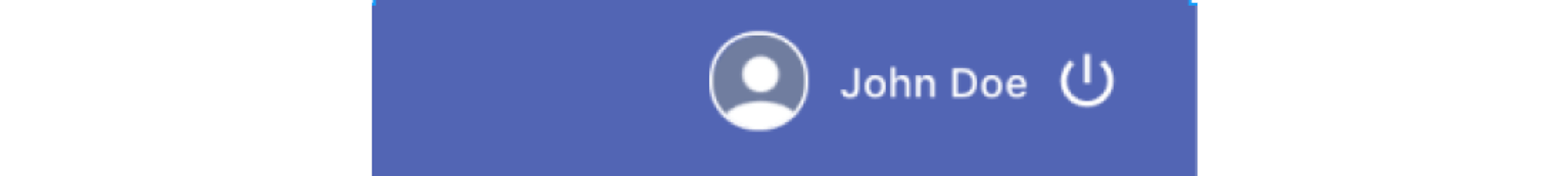 Log out button Log out button