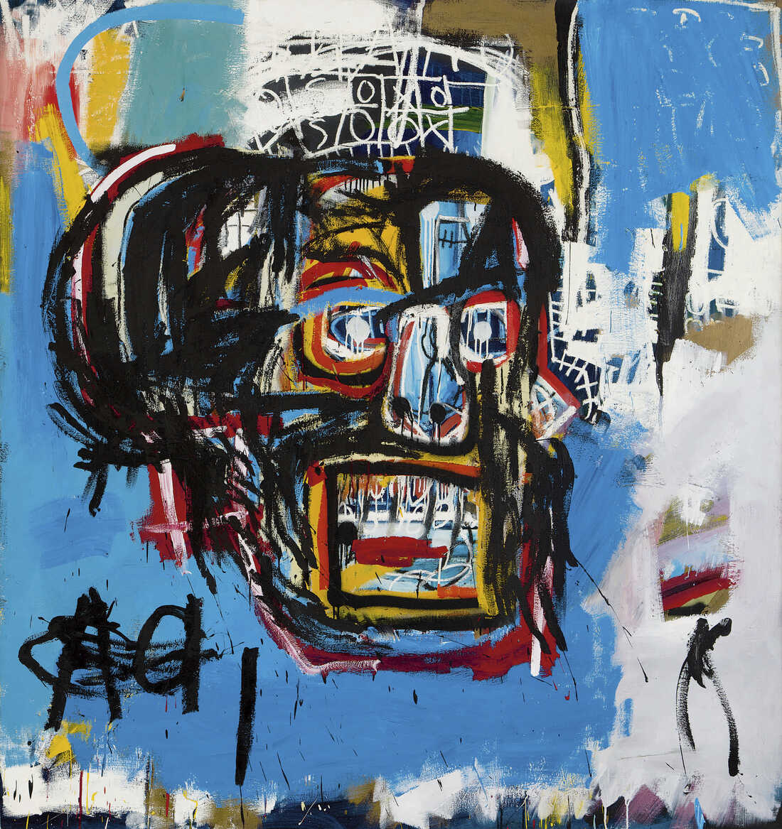 "Untitled" by Jean-Michel Basquiat (Art)