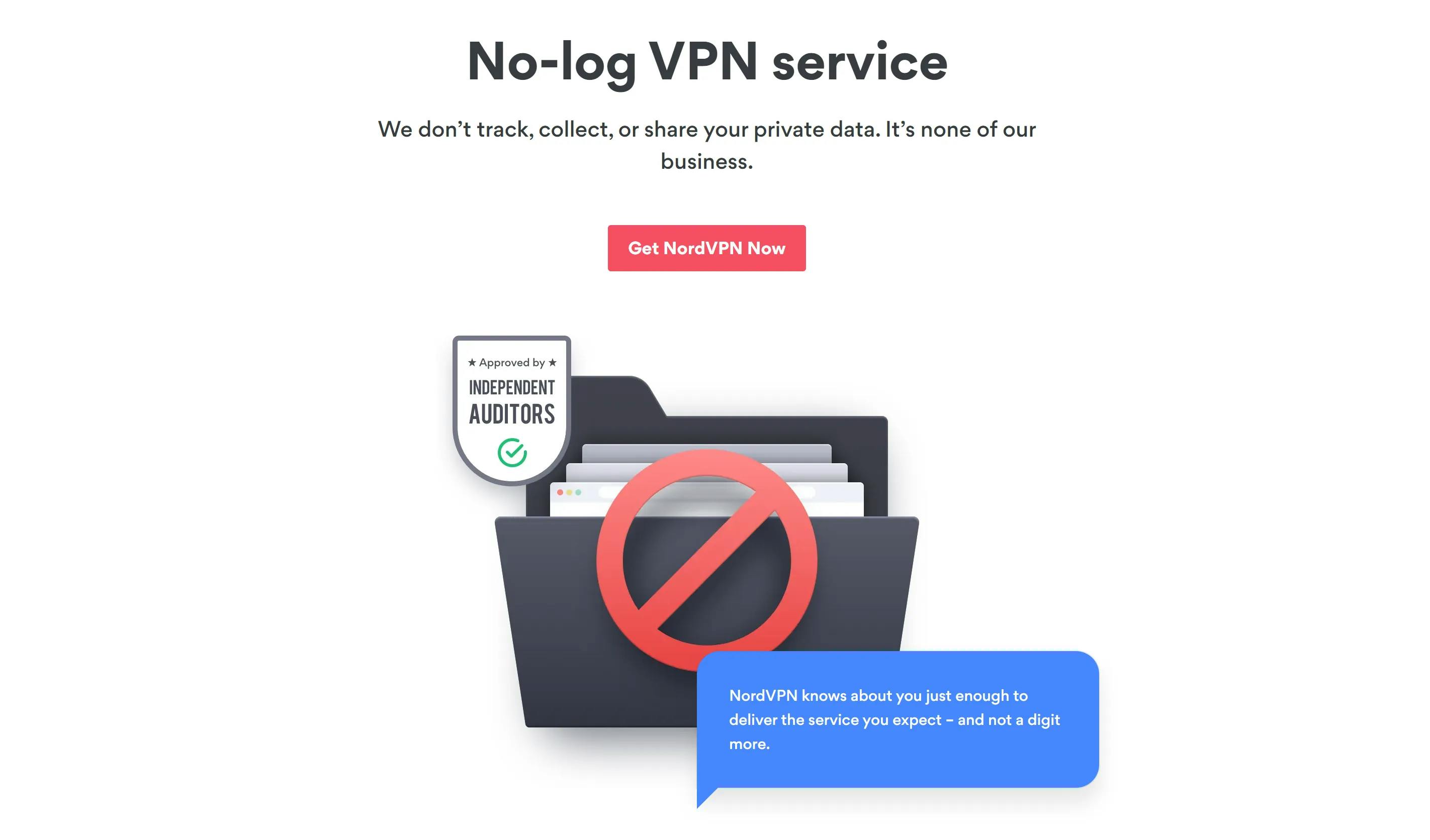 NordVPN no logs