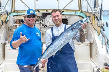 Private Chef Melvin & Yuri van Kampen of Bonaire Big Game Fishing