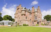 Cringletie House Castle by Helicopter