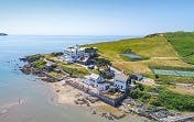 Helicopter to Burgh Island