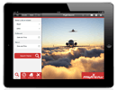 iPad private jet app