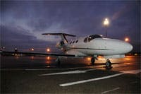 Private flight to Reims