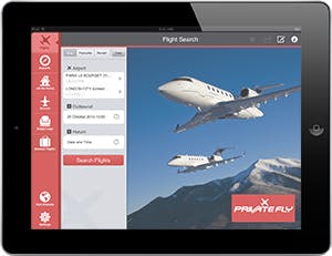 PrivateFly iPad App