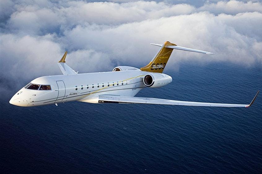 Bombardiel Global Jet