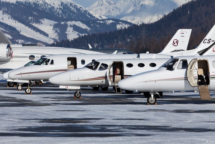private jets mountain airports