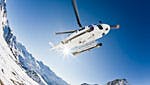 Helicopter transfer to Cortina