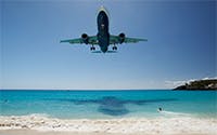 St Maarten private jet