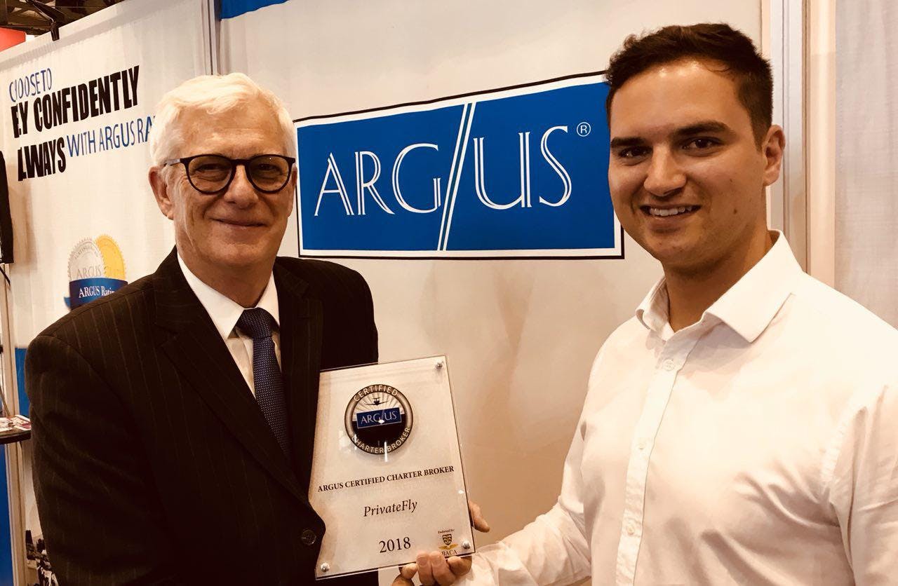 PrivateFly s continued best practice recognised by Argus PrivateFly Blog