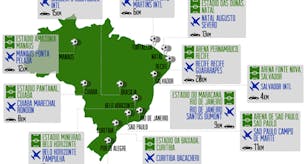 Brazil 2014 World Cup by private jet