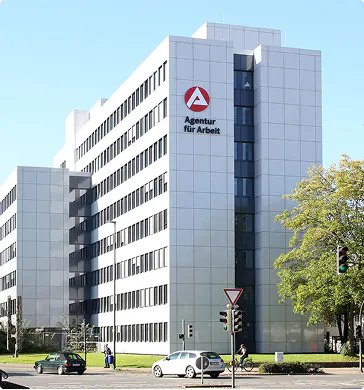 A building of the Bundesagentur für Arbeit
