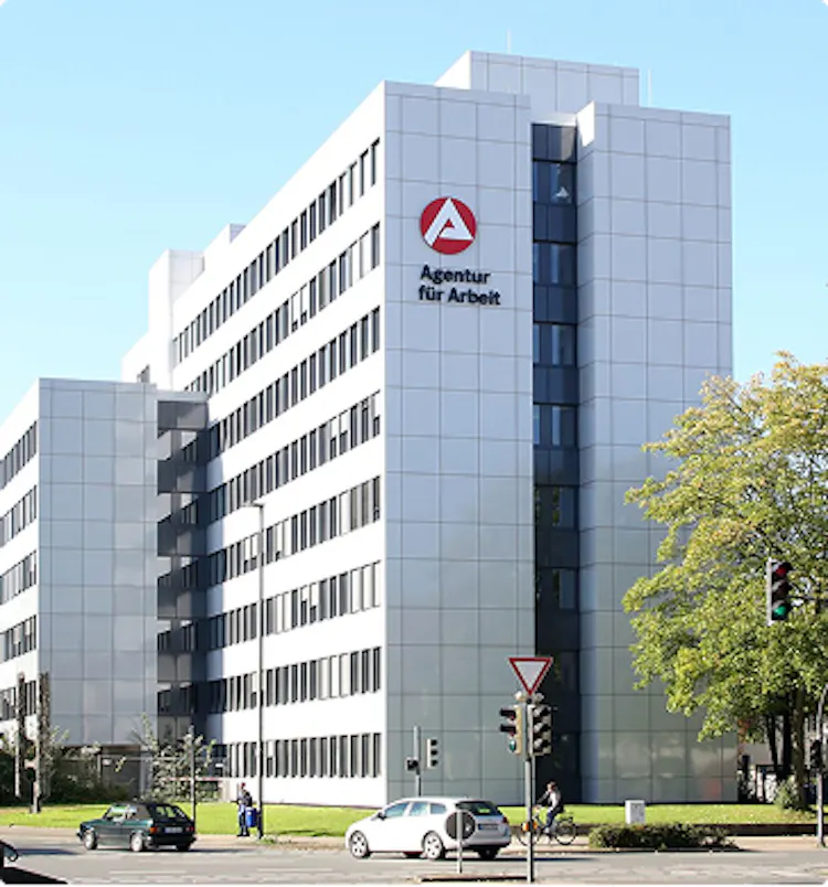 A building of the Bundesagentur für Arbeit