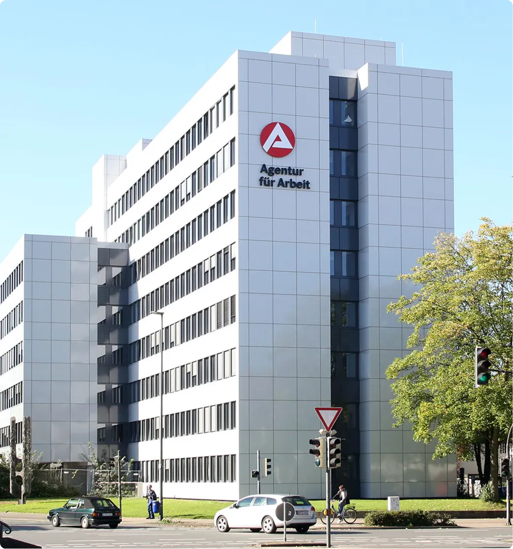 building of german federal employment agency