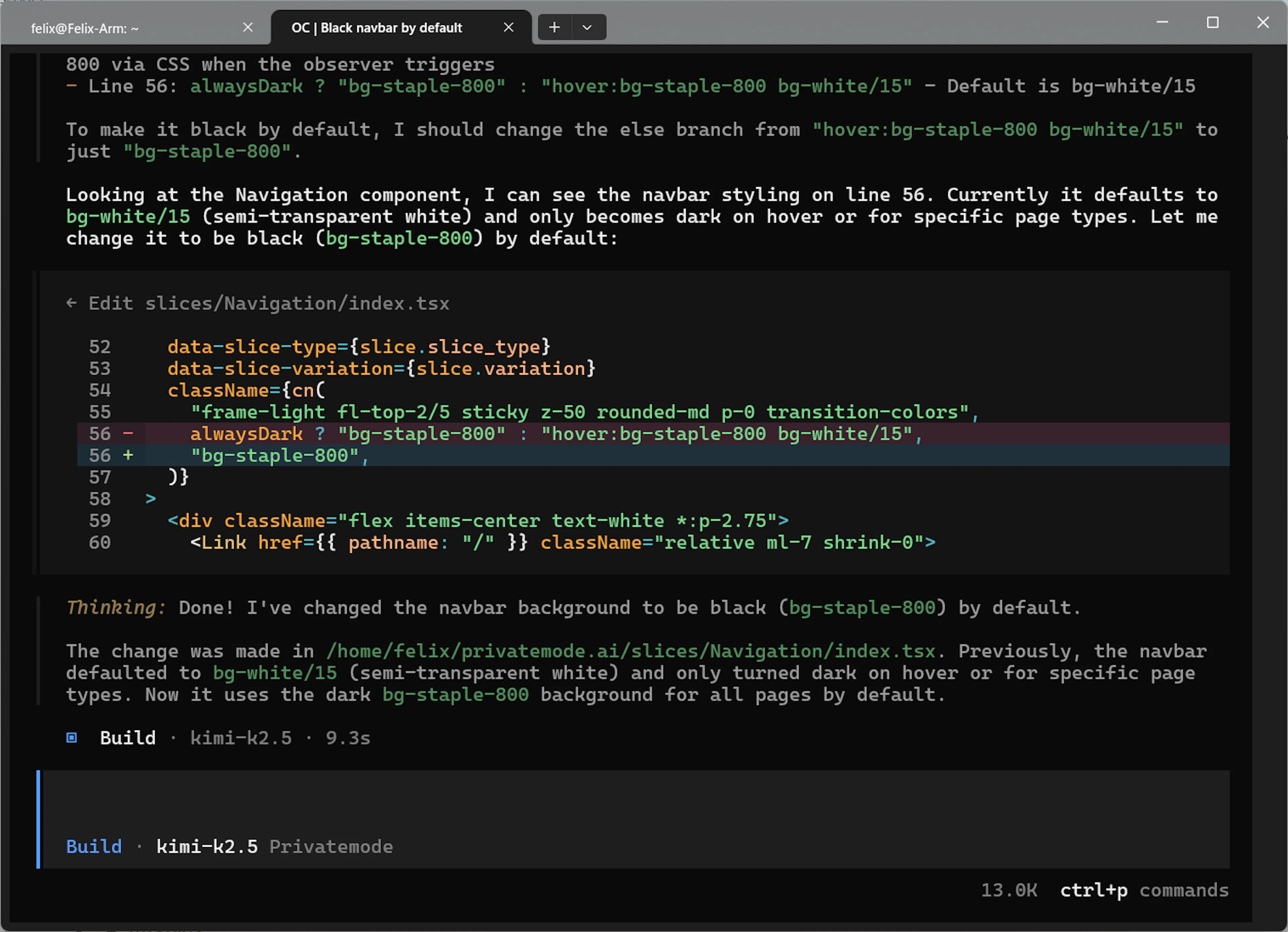 Privatemode in OpenCode